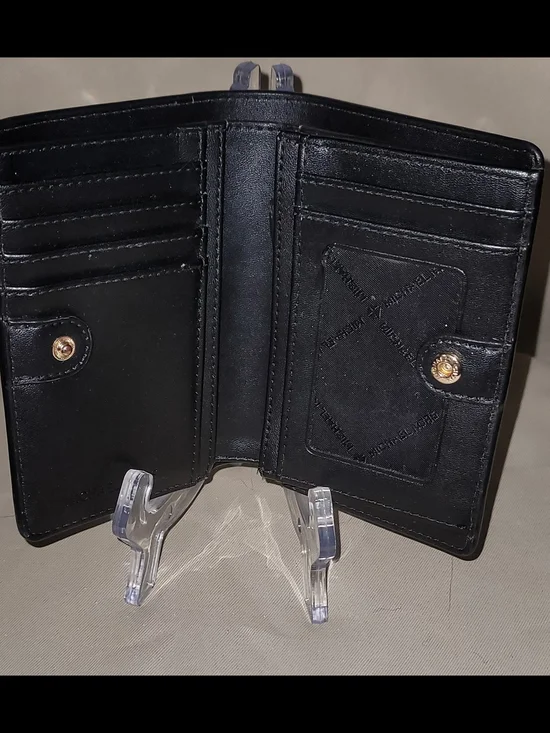 Michael Kors Black Logo Wallet - Picture 4 of 6